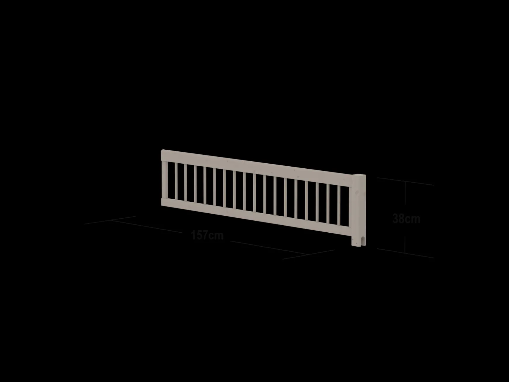 CLASSIC 3/4 sengehest, 200 cm