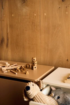 DOTS Opbevaringsbænk, MDF, Latte