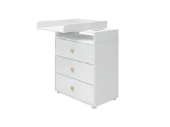 Puslebord, 3 skuffer