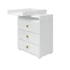 Puslebord, 3 skuffer