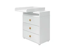 Puslebord, 3 skuffer
