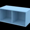 ROOMIE Bogkasse, 72 cm, MDF, Blue Skies