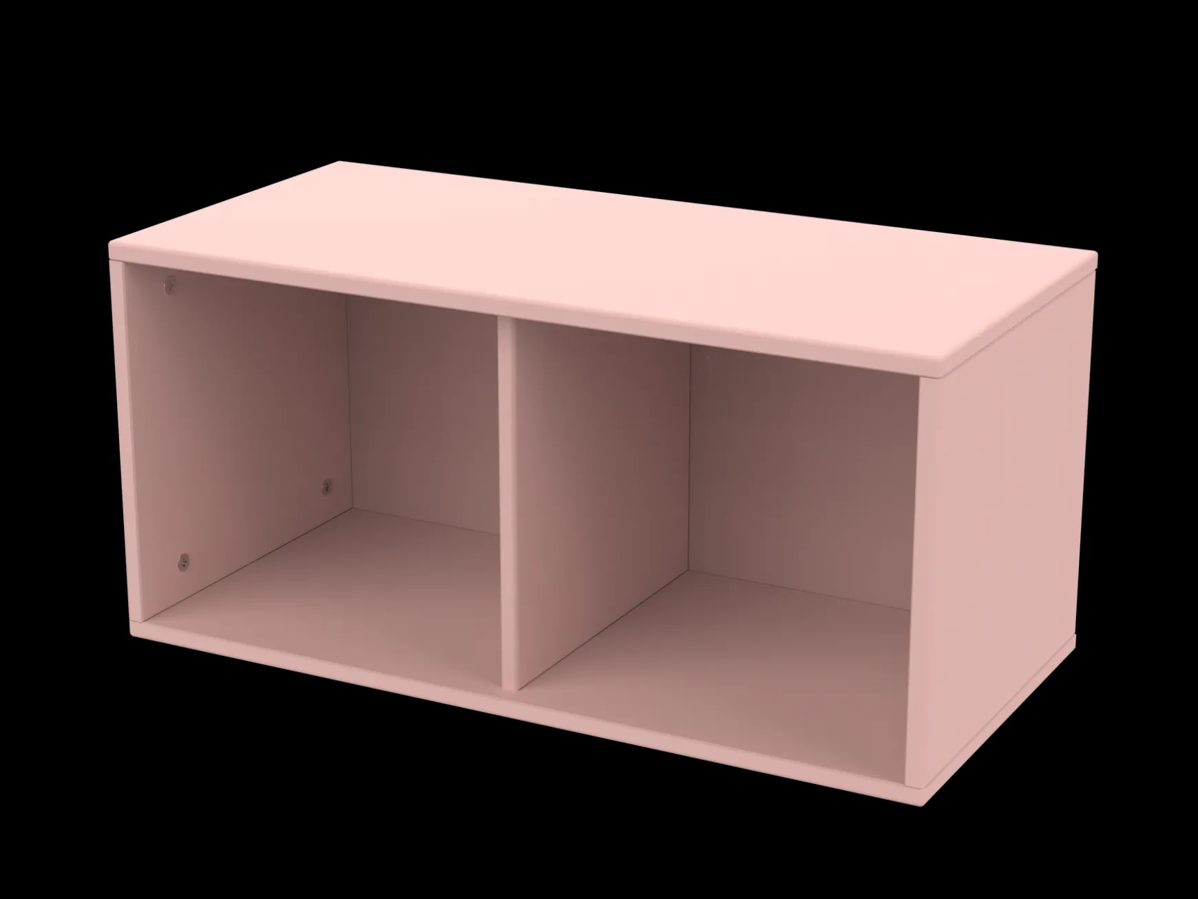 ROOMIE Bogkasse, 72 cm, MDF, Blushing Pink